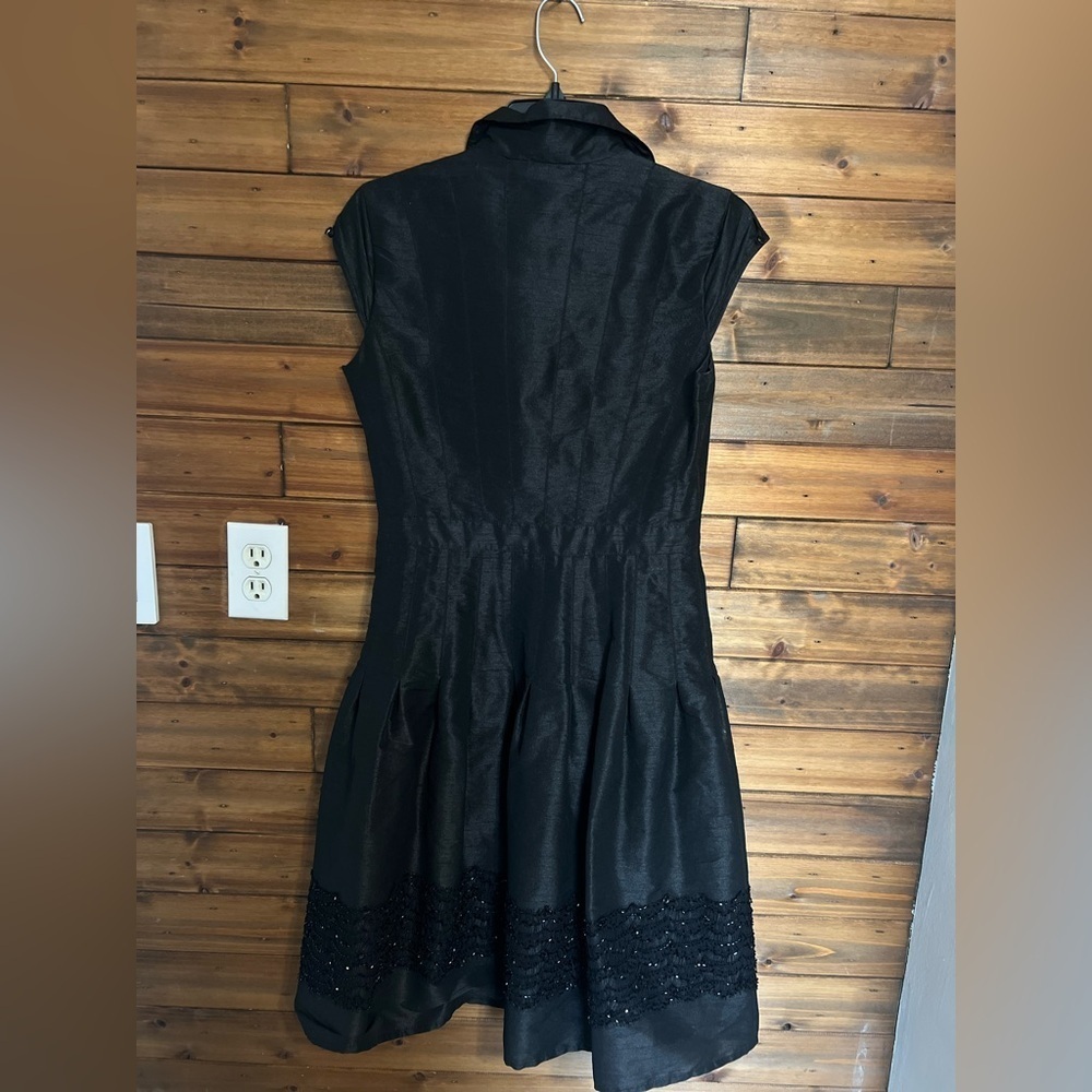 JS Boutique vintage elegant timeless little black dress size 6 - Picture 5 of 10